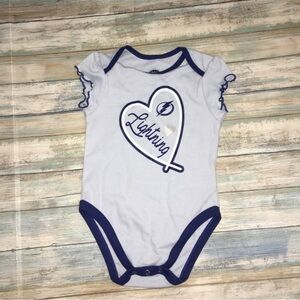 NHL Tampa Bay Lightning Powder Blue Onsie